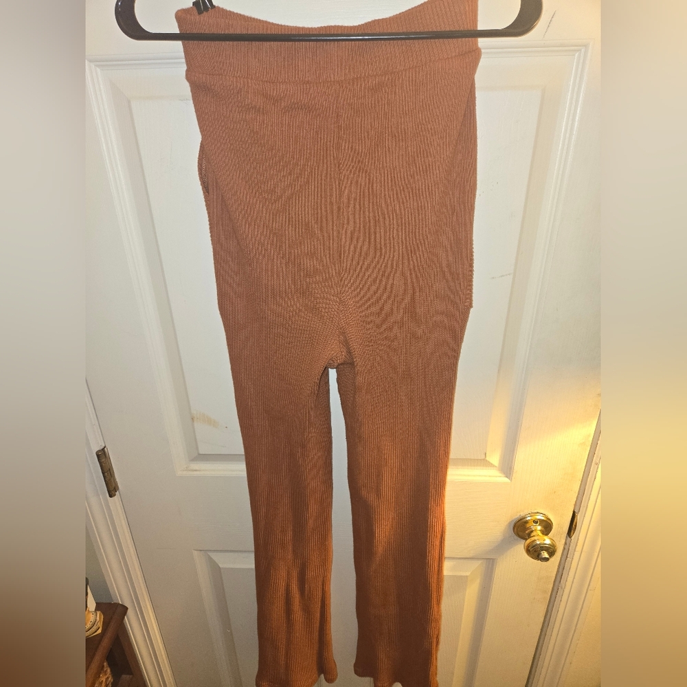 NWT Free People Orange Sweater And Pants-FP BEACH XS - Picture 5 of 8